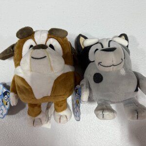 Bluey Friends-Winton and Standard Muffin Bundle Stuffed Toys